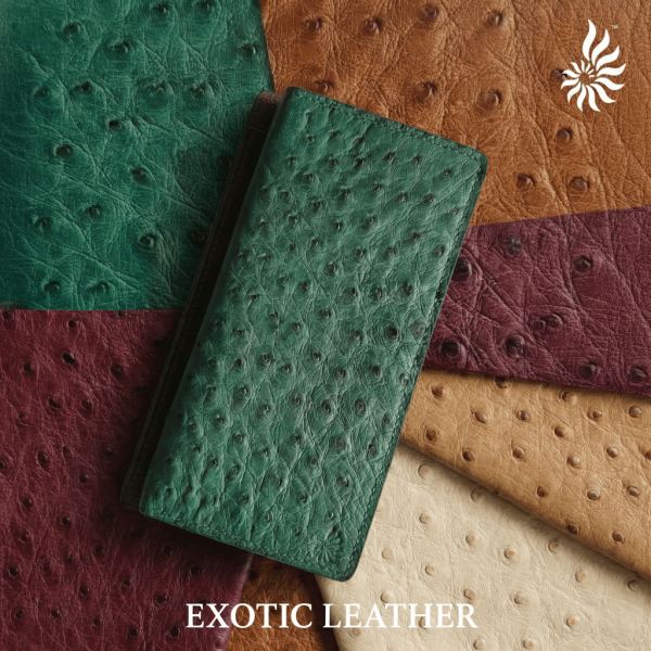 Exotic Leather Ladies Card Wallet