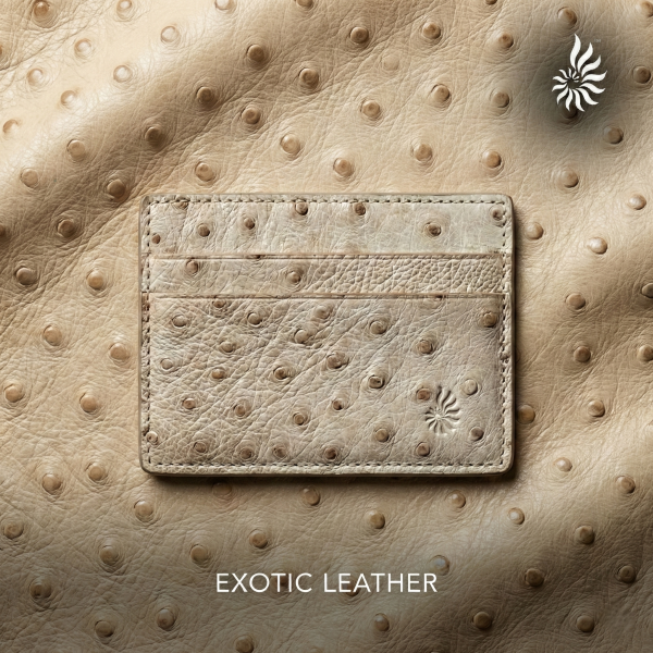 Exotic Leather Ladies Card Wallet