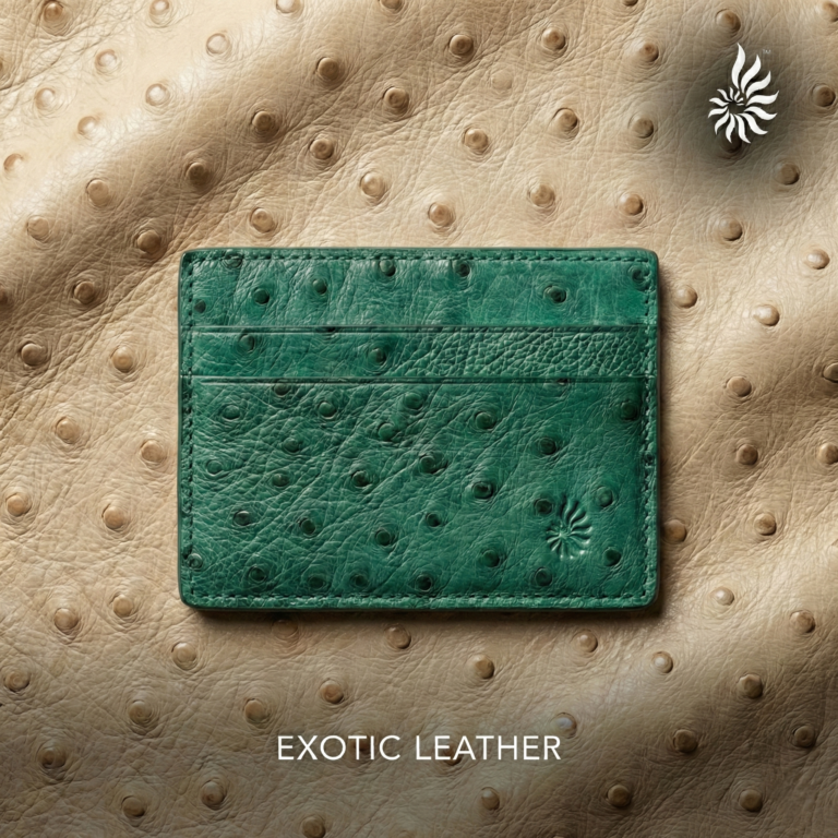 Exotic Leather Ladies Card Wallet