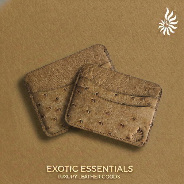 Exotic Leather Card Wallet