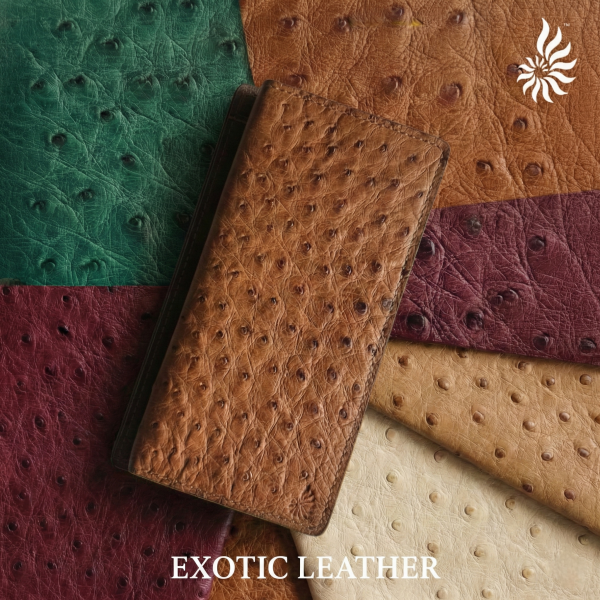 Exotic Leather Ladies Card Wallet