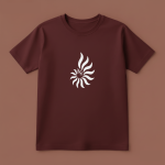 Root Cotton Maroon Tee