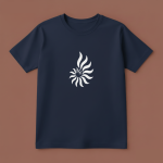 Root Cotton Navy Tee