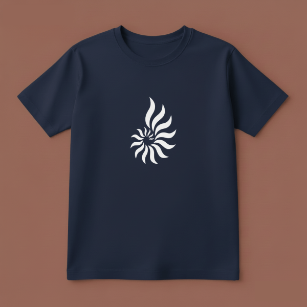Root Cotton Navy Tee