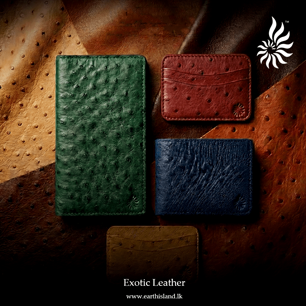 Ostrich Card Wallet